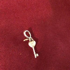 “Key to my heart” Pandora charm